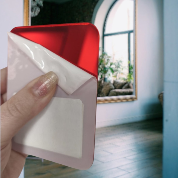 Зеркальный ЦВЕТНОЙ гибкий ПВХ пластик (небьющееся зеркало) / Зеркальные пластиковые панели 2440 х 1220 х 1.2 мм / Наклейки интерьерные